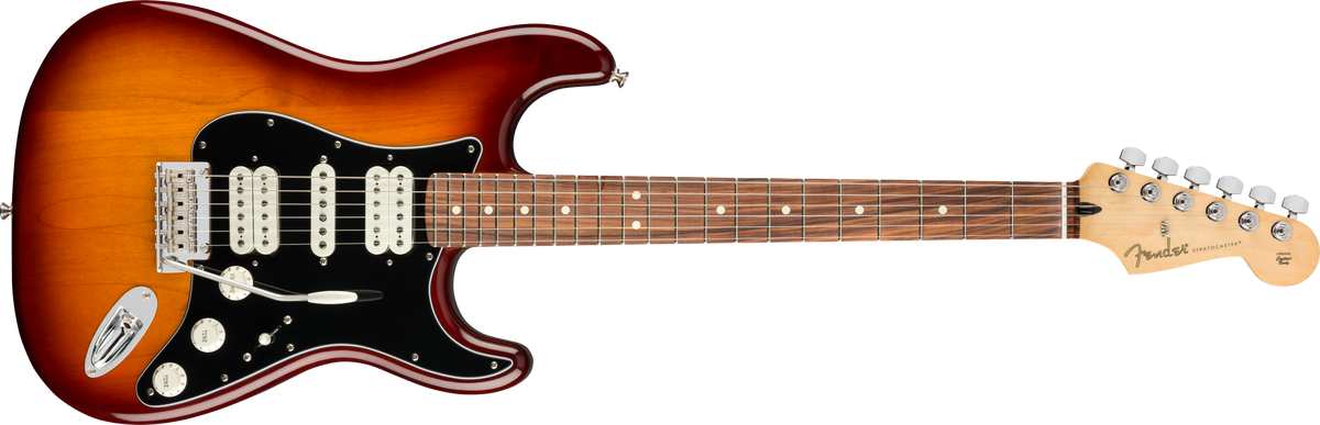 Warmoth HSH Stratocaster Fホール 美品 Fender Player Stratocaster® HSH, Pau Ferro Fingerboard, Tobacco