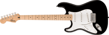 Load image into Gallery viewer, Squier Sonic® Stratocaster® Left-Handed, Maple Fingerboard, White Pickguard, Black