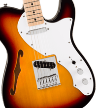 Load image into Gallery viewer, Squier Affinity Series® Telecaster® Thinline, Maple Fingerboard, White Pickguard, 3-Color Sunburst
