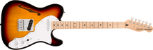 Load image into Gallery viewer, Squier Affinity Series® Telecaster® Thinline, Maple Fingerboard, White Pickguard, 3-Color Sunburst