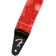 Load image into Gallery viewer, Fender Tie Dye Acid Wash Strap, Red, 2"