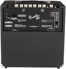 Load image into Gallery viewer, Fender Rumble™ 40 (V3), 120V, Black/Silver