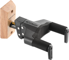 Load image into Gallery viewer, Hercules GSP38WB PLUS - Auto Grip System (AGS) Guitar Hanger, Wood Base, Short Arm