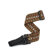 Load image into Gallery viewer, D'Addario Woven Banjo Strap, Hootenanny, Yellow and Brown