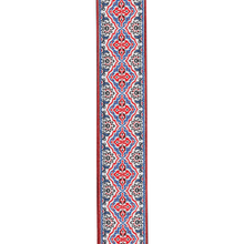 Load image into Gallery viewer, D'addario Eco Persian Woven Guitar Strap, White