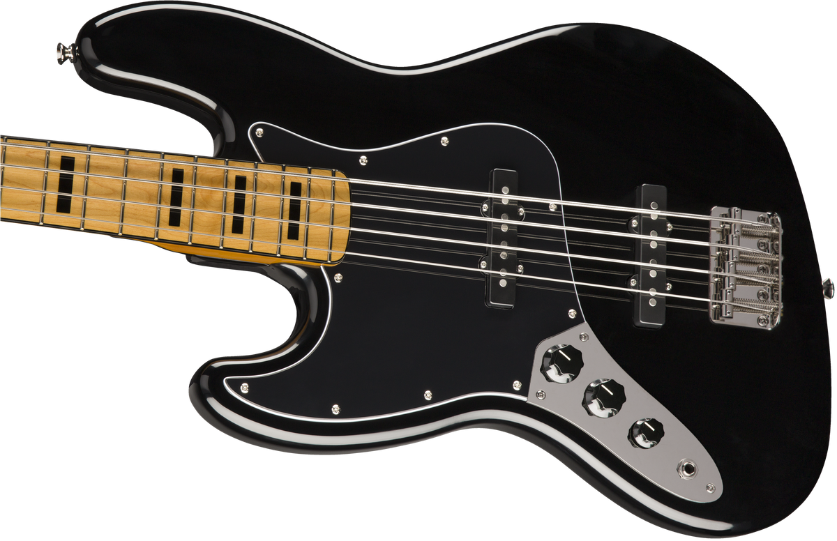ベース Squier Classic Vibe '70s Jazz Bass Left Squier Classic Vibes 70's Left-Handed Jazz Bass, Black – Music World