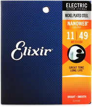 Load image into Gallery viewer, Elixir Nanoweb Electric 11-49 Medium