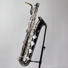 Load image into Gallery viewer, P Mauriat Baritone Saxophone 500BXSK - Black Nickel Body, Silver Plated Keys