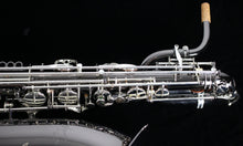Load image into Gallery viewer, P Mauriat Baritone Saxophone 500BXSK - Black Nickel Body, Silver Plated Keys