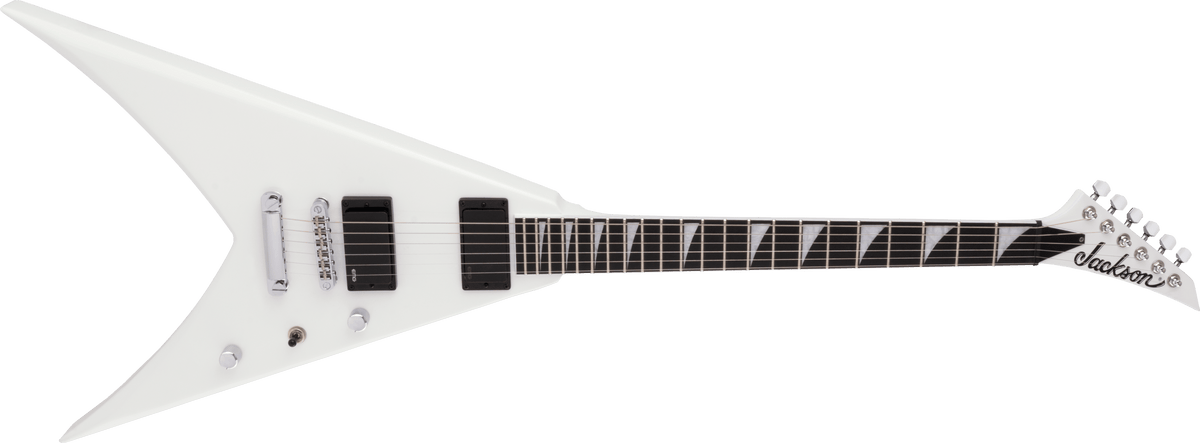 Jackson Pro Series King V KVTMG, Snow White w/ Chrome - Blemish