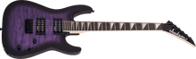 Load image into Gallery viewer, Jackson JS32Q Arch Top Dinky w/ Hardtail, Transparent Purple Burst