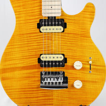 Load image into Gallery viewer, Sterling by Music Man Flamed Maple Axis, Transparent Gold