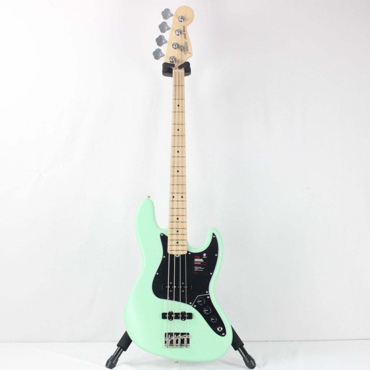 Fender American Performer Jazz Bass, Satin Surf Green