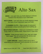 Load image into Gallery viewer, Alto Saxophone Care Kit