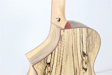 Load image into Gallery viewer, Breedlove Custom Concert CE w/ Sharp Cutaway, Myrtlewood w/ Bloodwood Accents