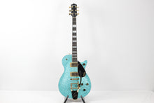 Load image into Gallery viewer, Gretsch G6229TG LTD Players Edition Sparkle Jet BT w/ Bigsby, Ocean Turquoise Sparkle