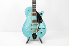 Load image into Gallery viewer, Gretsch G6229TG LTD Players Edition Sparkle Jet BT w/ Bigsby, Ocean Turquoise Sparkle