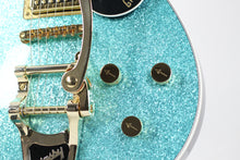 Load image into Gallery viewer, Gretsch G6229TG LTD Players Edition Sparkle Jet BT w/ Bigsby, Ocean Turquoise Sparkle