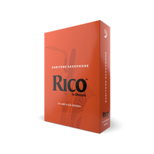 Load image into Gallery viewer, Rico Baritone Saxophone Reeds, Box of 10