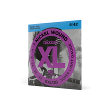 Load image into Gallery viewer, D'Addario EXL120 9-42 Super Light Nickel Electric Guitar Strings