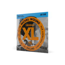 Load image into Gallery viewer, D'Addario EXL140 10-52 Light Top Heavy Bottom Nickel Electric Guitar Strings