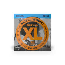 Load image into Gallery viewer, D'Addario EXL140 10-52 Light Top Heavy Bottom Nickel Electric Guitar Strings