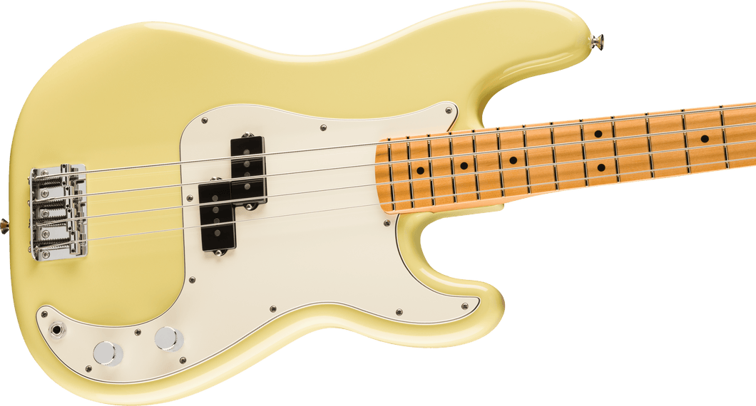 Fender Player II Precision Bass®, Maple Fingerboard, Hialeah Yellow