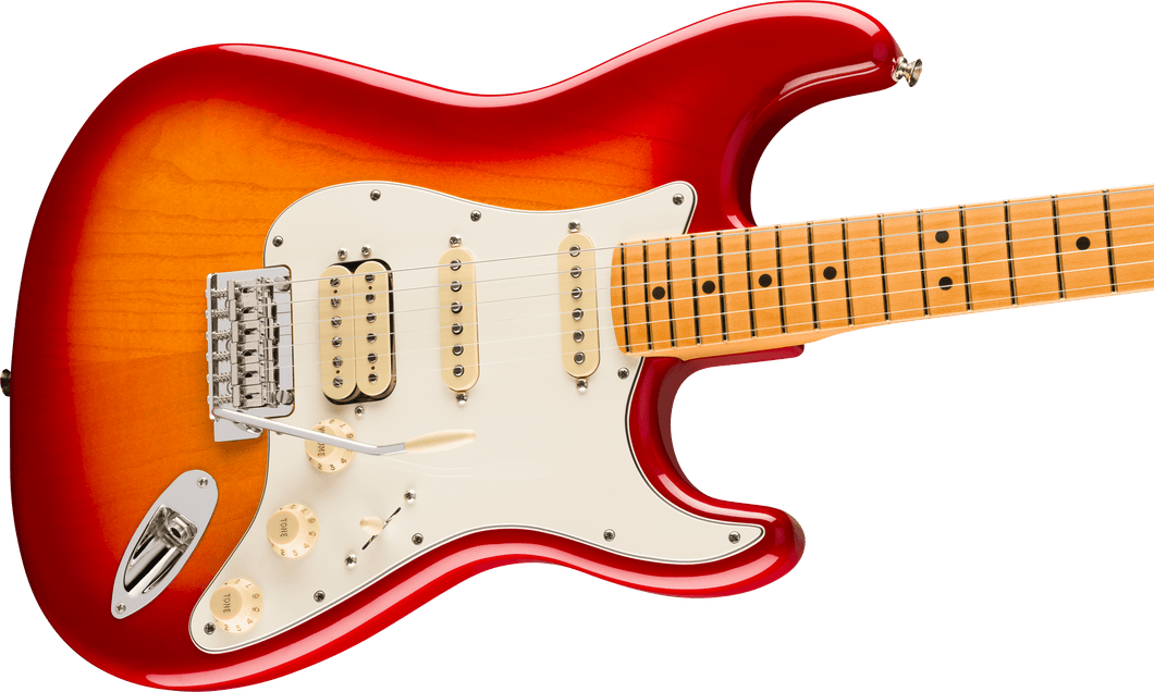 Fender Player II Stratocaster® HSS, Maple Fingerboard, Aged Cherry Burst