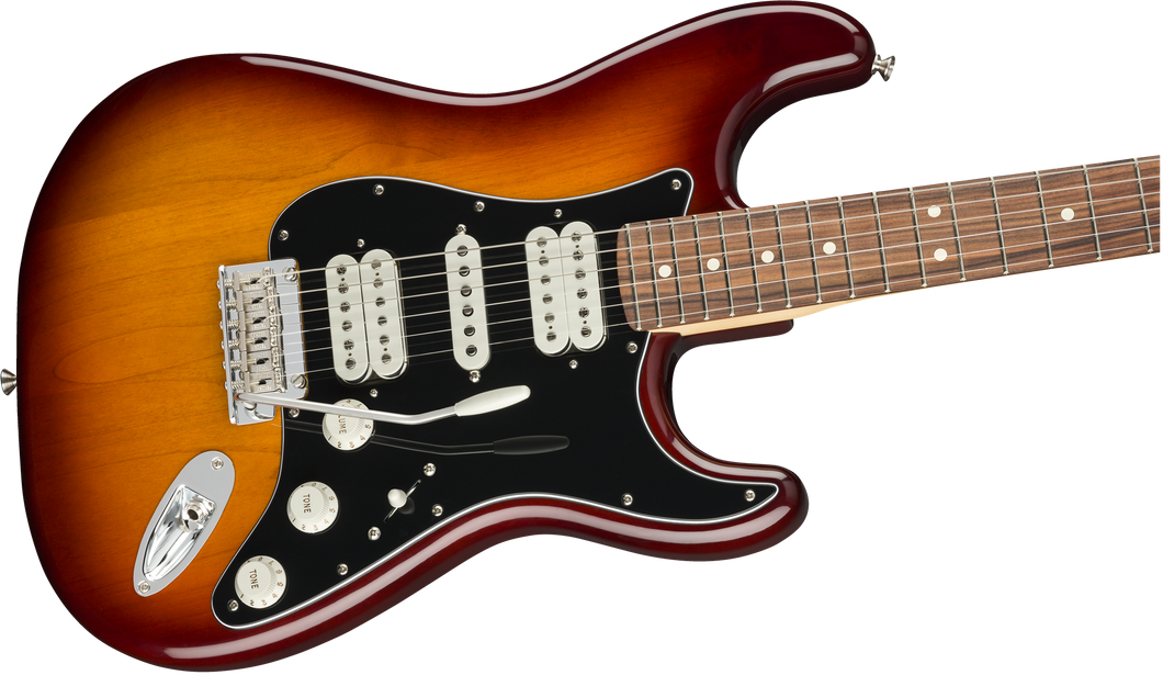 Fender Player Stratocaster® HSH, Pau Ferro Fingerboard, Tobacco Sunburst