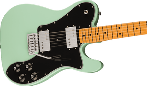 Fender Vintera® II '70s Telecaster® Deluxe with Tremolo, Maple Fingerboard, Surf Green