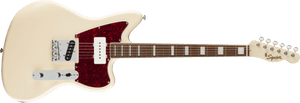 Squier Limited Edition Paranormal Offset Telecaster® SJ, Laurel Fingerboard, Tortoiseshell Pickguard, Olympic White