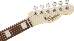 Squier Limited Edition Paranormal Offset Telecaster® SJ, Laurel Fingerboard, Tortoiseshell Pickguard, Olympic White
