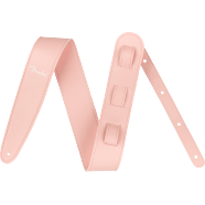 Fender Vegan Leather Strap, Shell Pink, 2.5