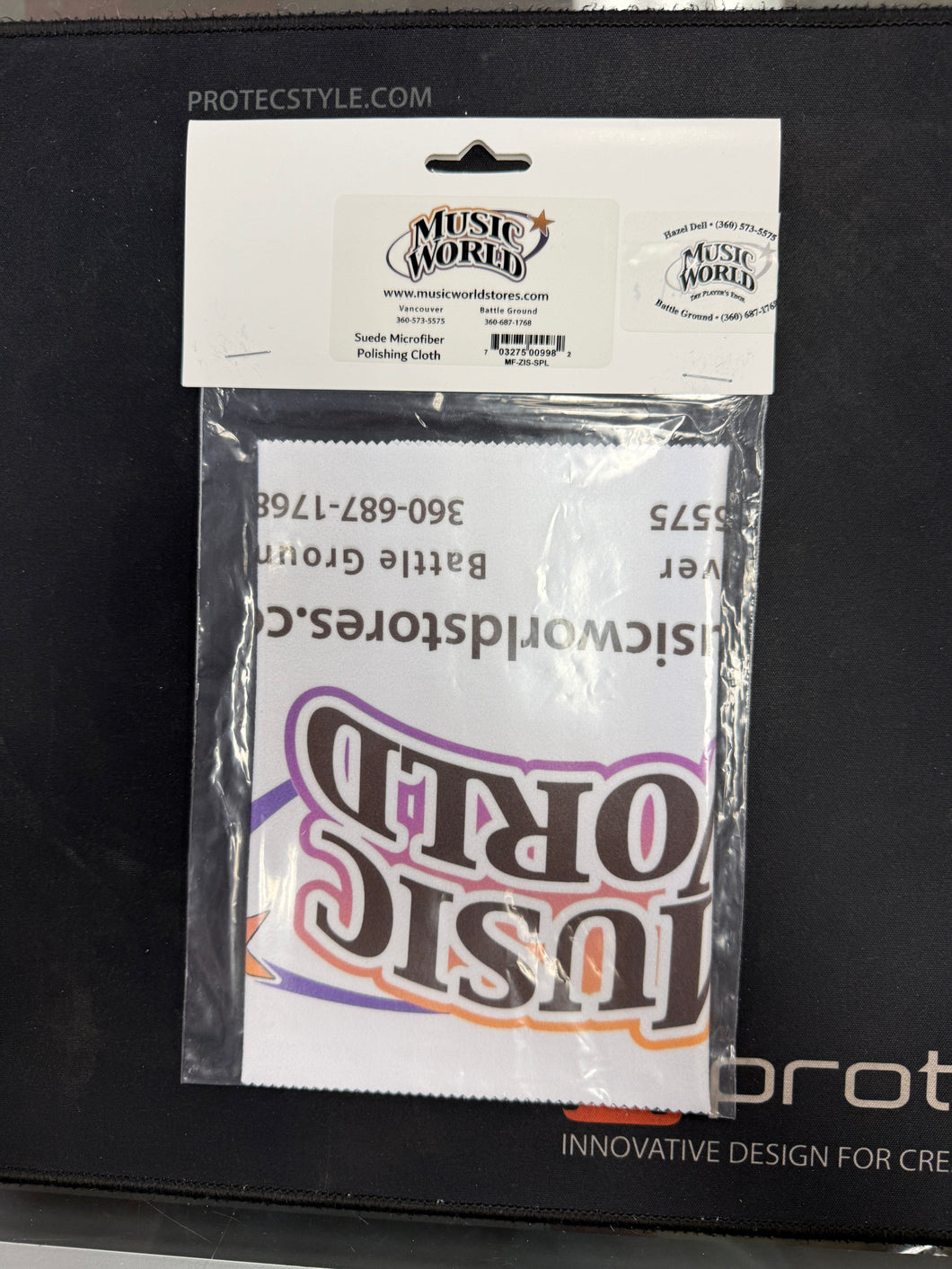 Suede Microfiber Polishing Cloth - Music World