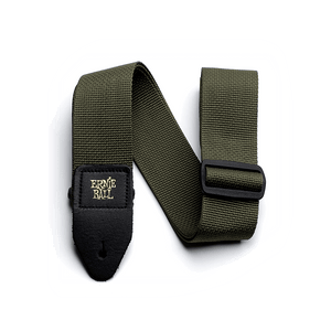 Ernie Ball Polypro Guitar Strap/Bass Strap - Olive
