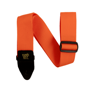 Ernie Ball Polypro Guitar Strap/Bass Strap - Orange