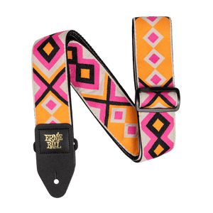 Ernie Ball Classic Jacquard Guitar Strap/Bass Strap - Electric Diamond