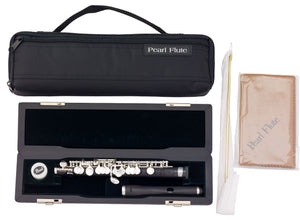 Pearl PFP165ES Piccolo Grenaditte Body, Silver Plated Mechanism, Pointed-cup Arms W/split E M