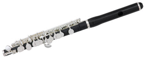 Pearl PFP165ES Piccolo Grenaditte Body, Silver Plated Mechanism, Pointed-cup Arms W/split E M