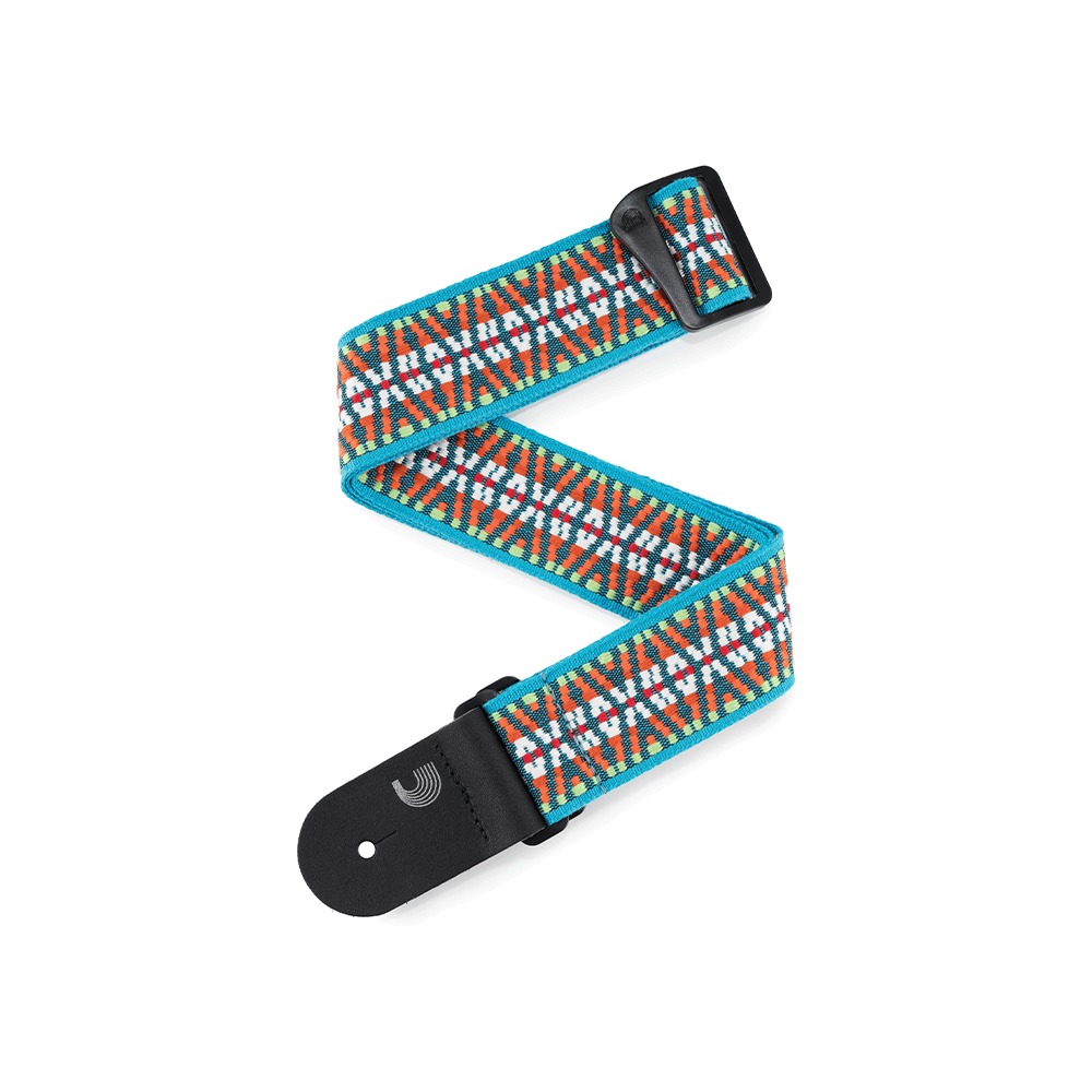 D'addario Woven Guitar Strap, Sunset Hootenanny