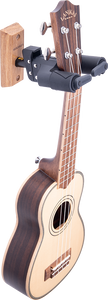 Hercules GSP38WB PLUS - Auto Grip System (AGS) Guitar Hanger, Wood Base, Short Arm