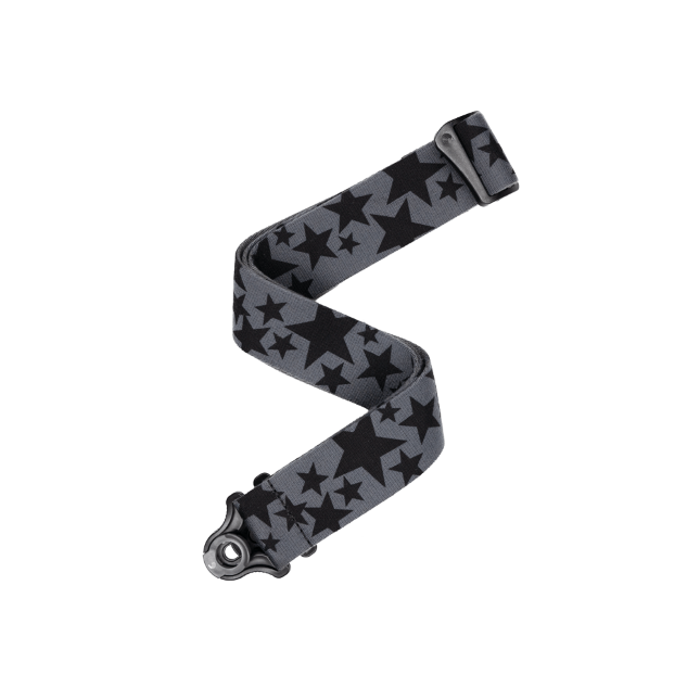 D'addario Auto Lock Guitar Strap, Skater Stars