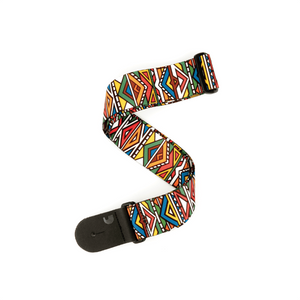 D'Addario Polyester Guitar Strap, Ndebele