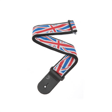Load image into Gallery viewer, D&#39;Addario Woven Guitar Strap, Union Jack
