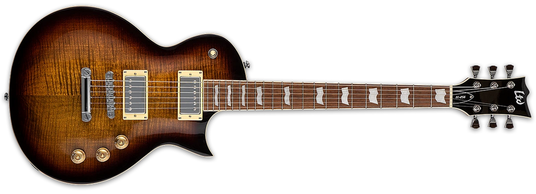 LTD EC-256FM, Dark Brown Sunburst