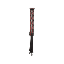 Load image into Gallery viewer, D&#39;Addario Woven Banjo Strap, Hootenanny, Red and Silver
