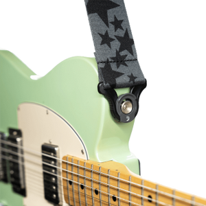 D'addario Auto Lock Guitar Strap, Skater Stars
