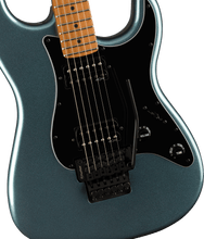 Load image into Gallery viewer, Squier Contemporary Stratocaster HH FR, Gunmetal Metallic w/ Roasted Maple Fretboard
