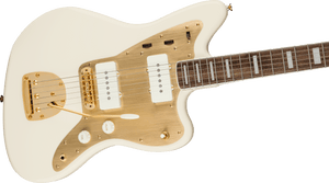 Squier 40th Anniversary Jazzmaster Gold Edition, Olympic White