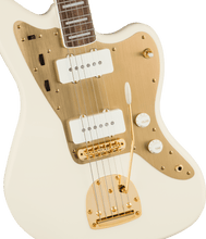 Load image into Gallery viewer, Squier 40th Anniversary Jazzmaster Gold Edition, Olympic White
